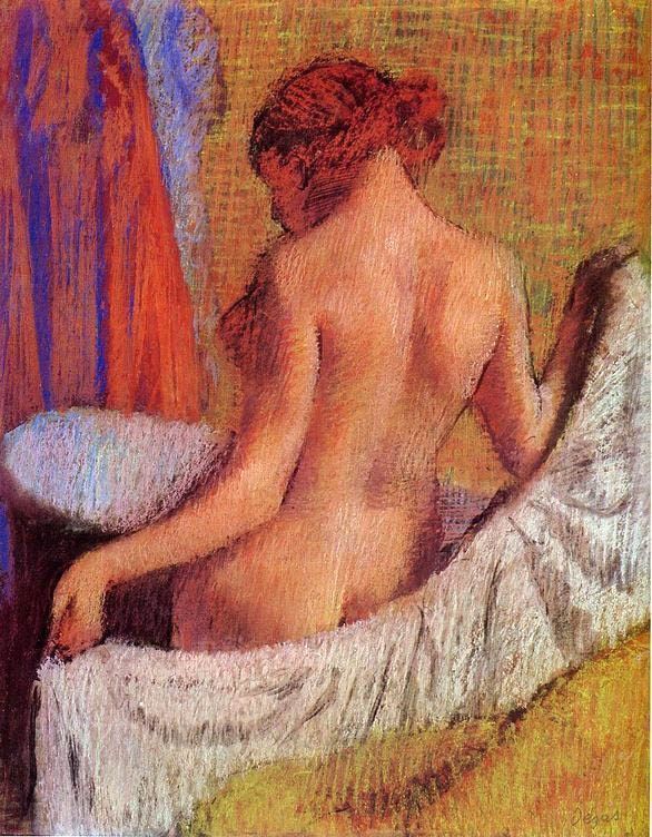 Edgar Degas After the Bath VIII